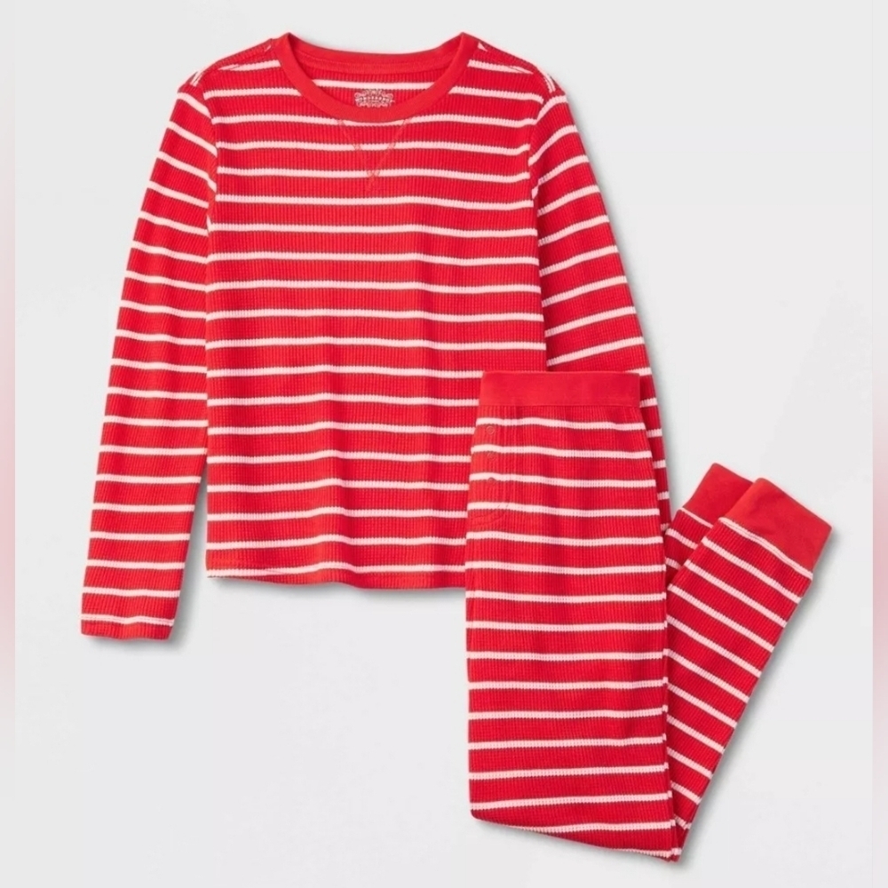 💥5/$30 Wonder shop Striped 2-piece  Pajamas set 18M